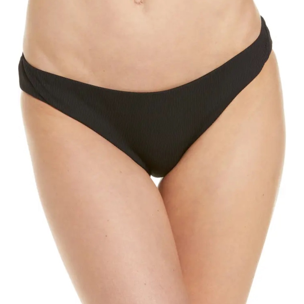 BECCA by REBECCA VIRTUE Fine line Hipster Bikini Bottom | NWT | XS BLACK
